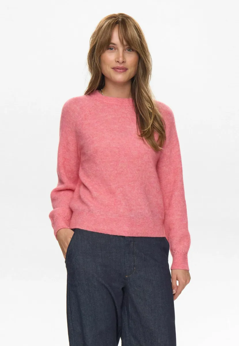 RIETTE - Strickpullover - pink lemonade