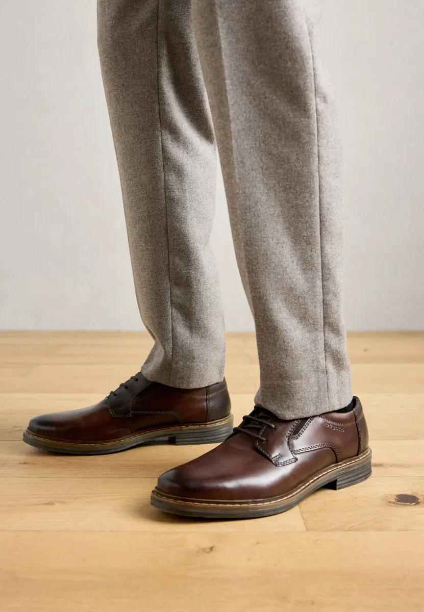 RIGALO EVO - Schnürer - cognac/dark brown