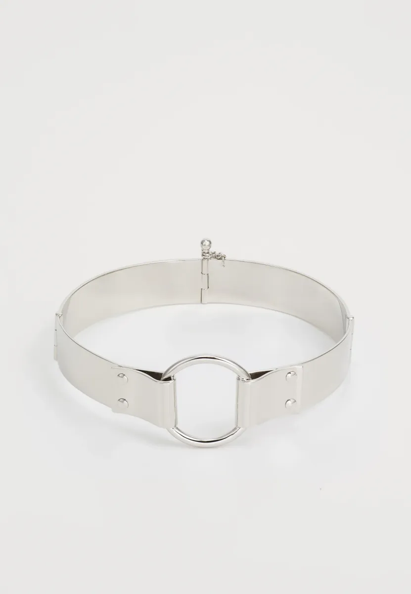 RING ARM CUFF UNISEX - Armband - silver-coloured