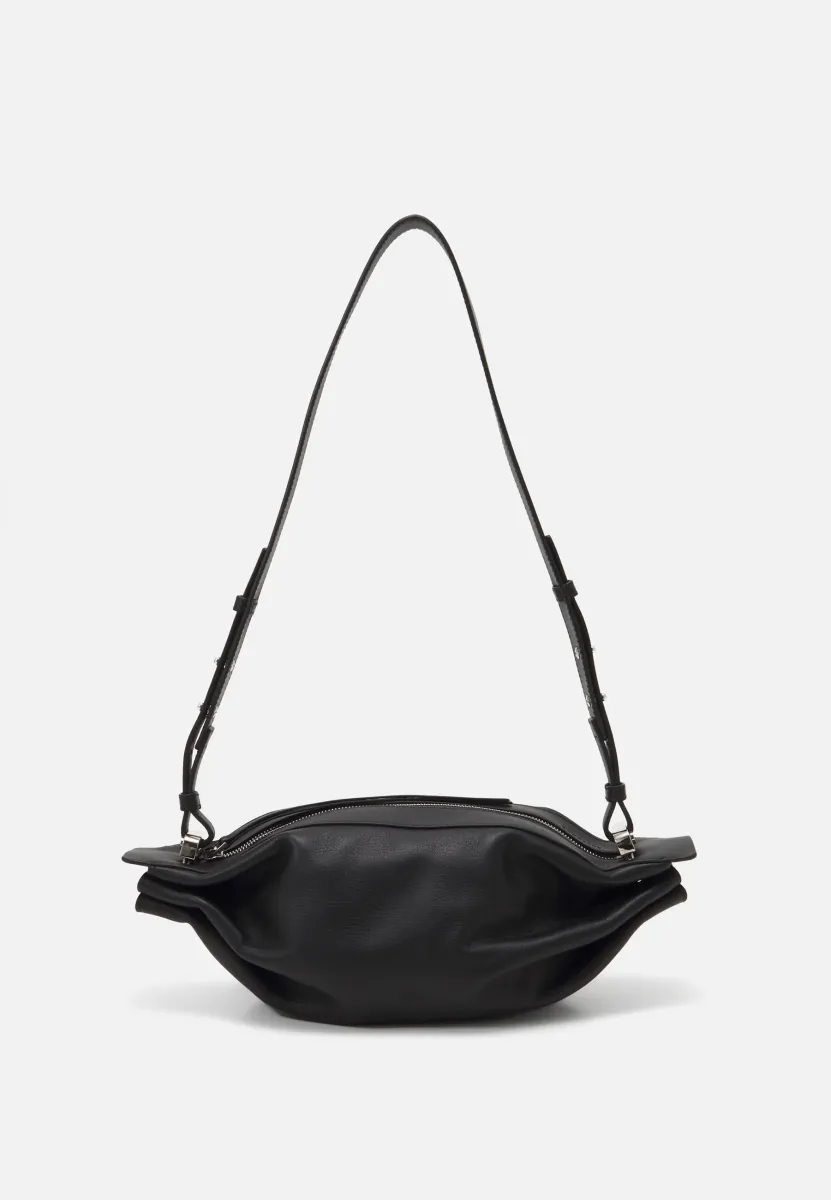 RING CROSSBODY UNISEX - Umhängetasche - black