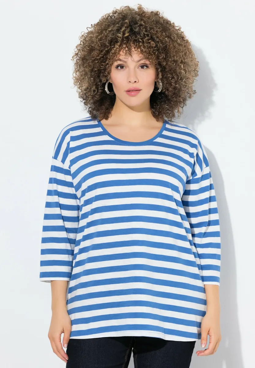 RINGEL RUNDHALS - Langarmshirt - aegean blue