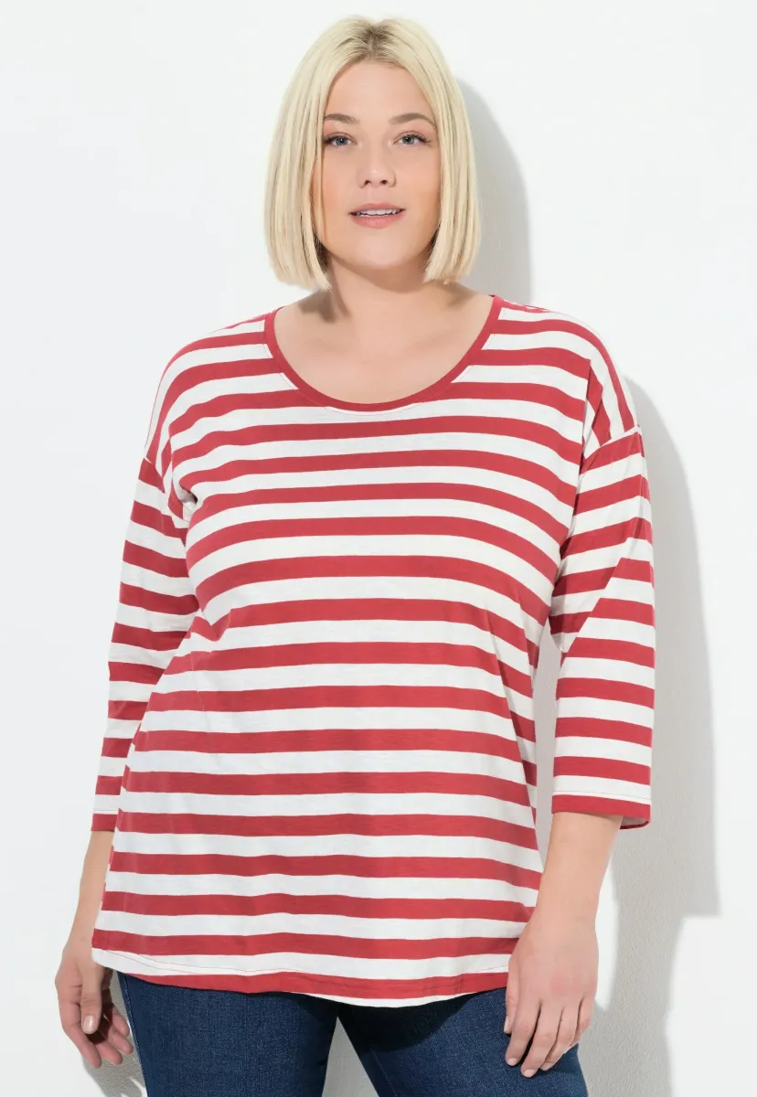 RINGEL RUNDHALS - Langarmshirt - ruby red