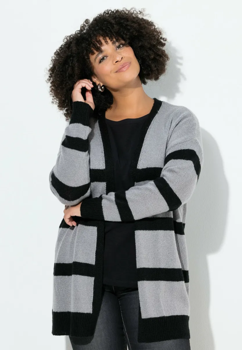 RINGEL - Strickjacke - lead grey