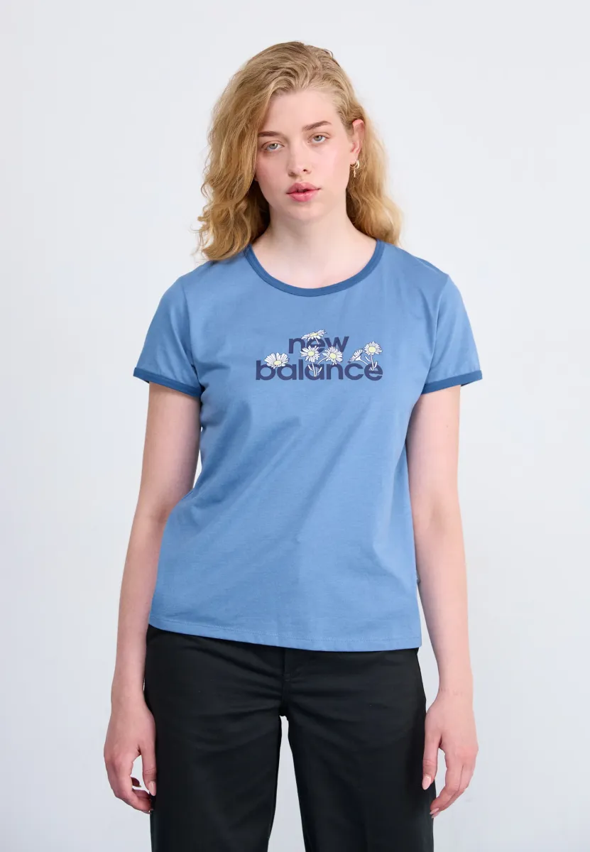 RINGER - T-Shirt print - blue