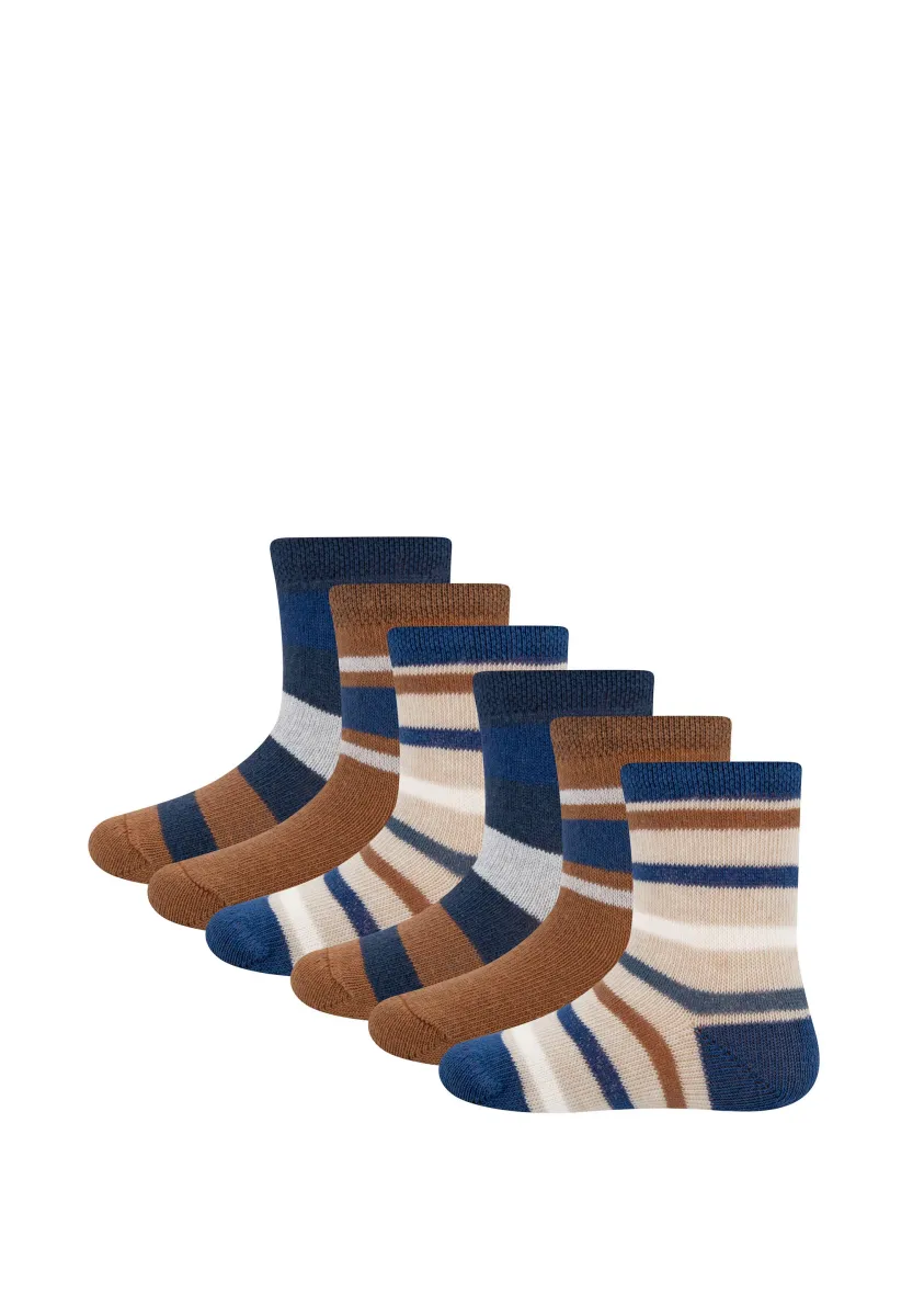 RINGLET PACK 6 - Kniestrümpfe - toffee