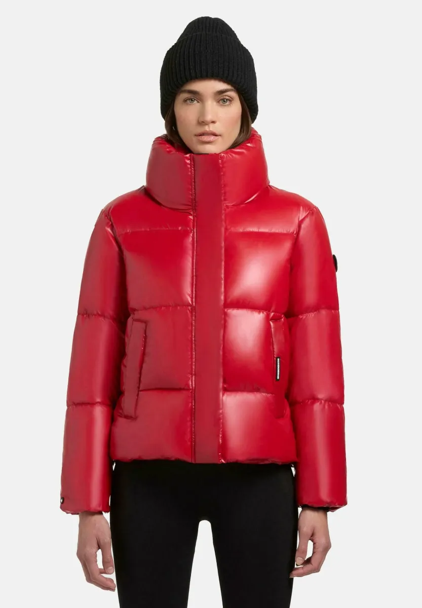 RINJA SHINY - Winterjacke - ochre red