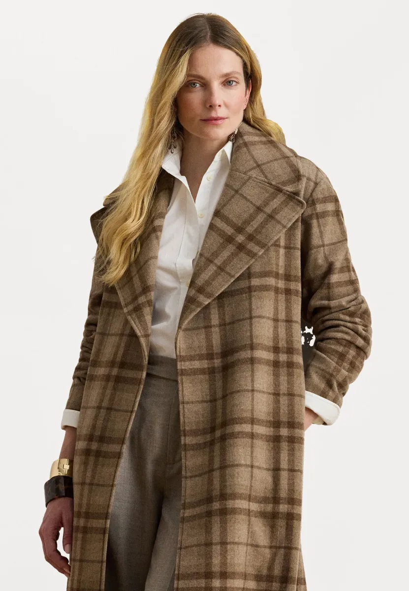 RINLEAH - Klassischer Mantel - taupe multi