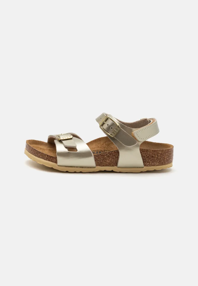 RIO AS KIDS ELECTRIC METALLIC - Riemensandalette - metallic gold