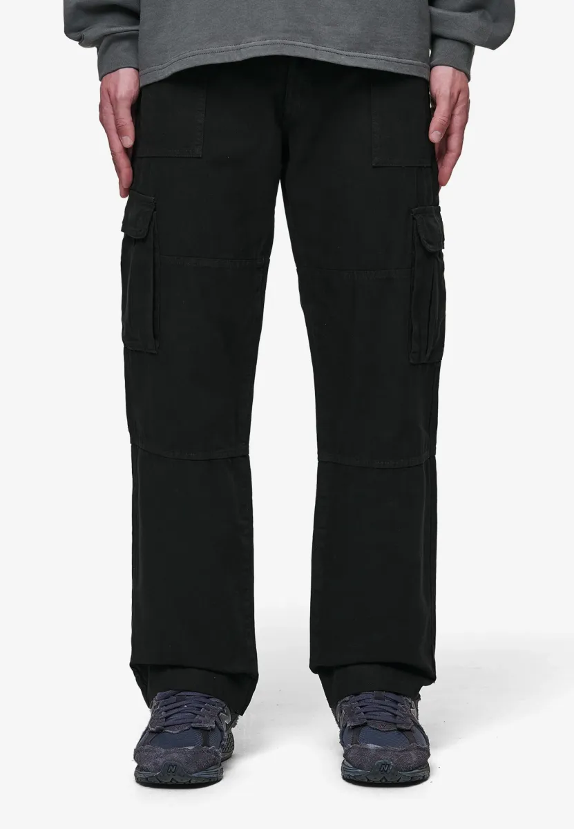 RISLEY - Cargohose - black