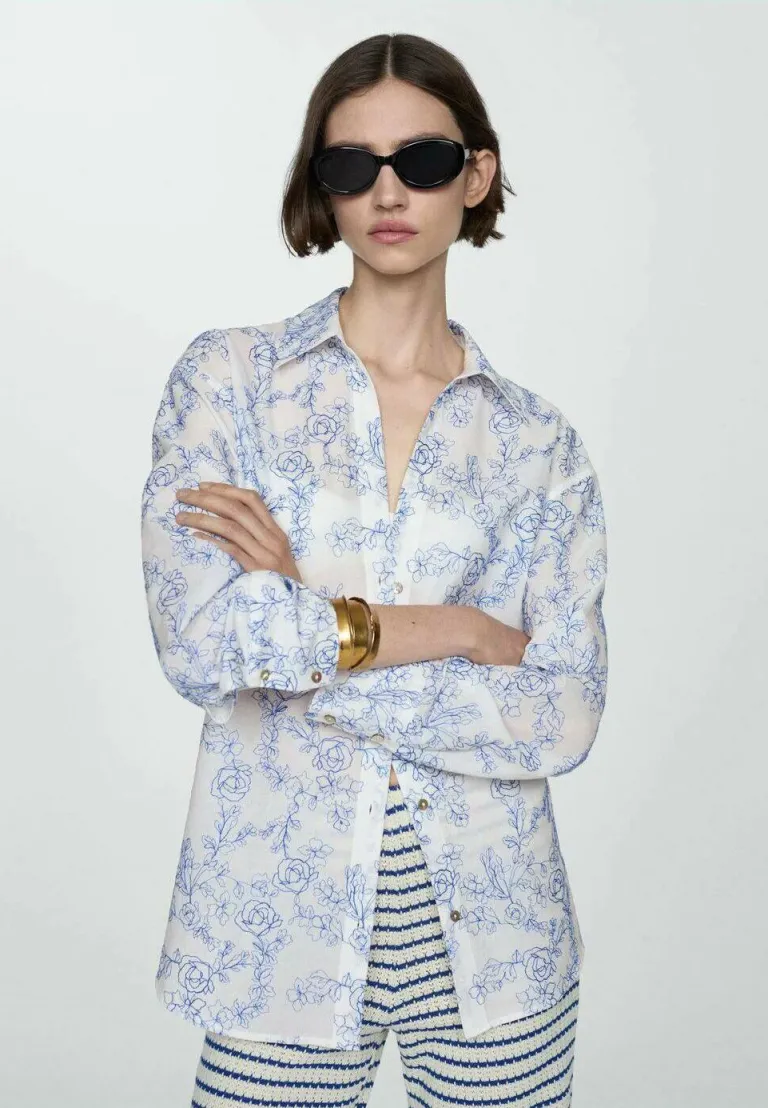 RITA - Hemdbluse - off-white