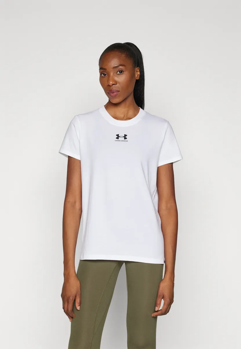 RIVAL CORE - T-Shirt basic - white/black