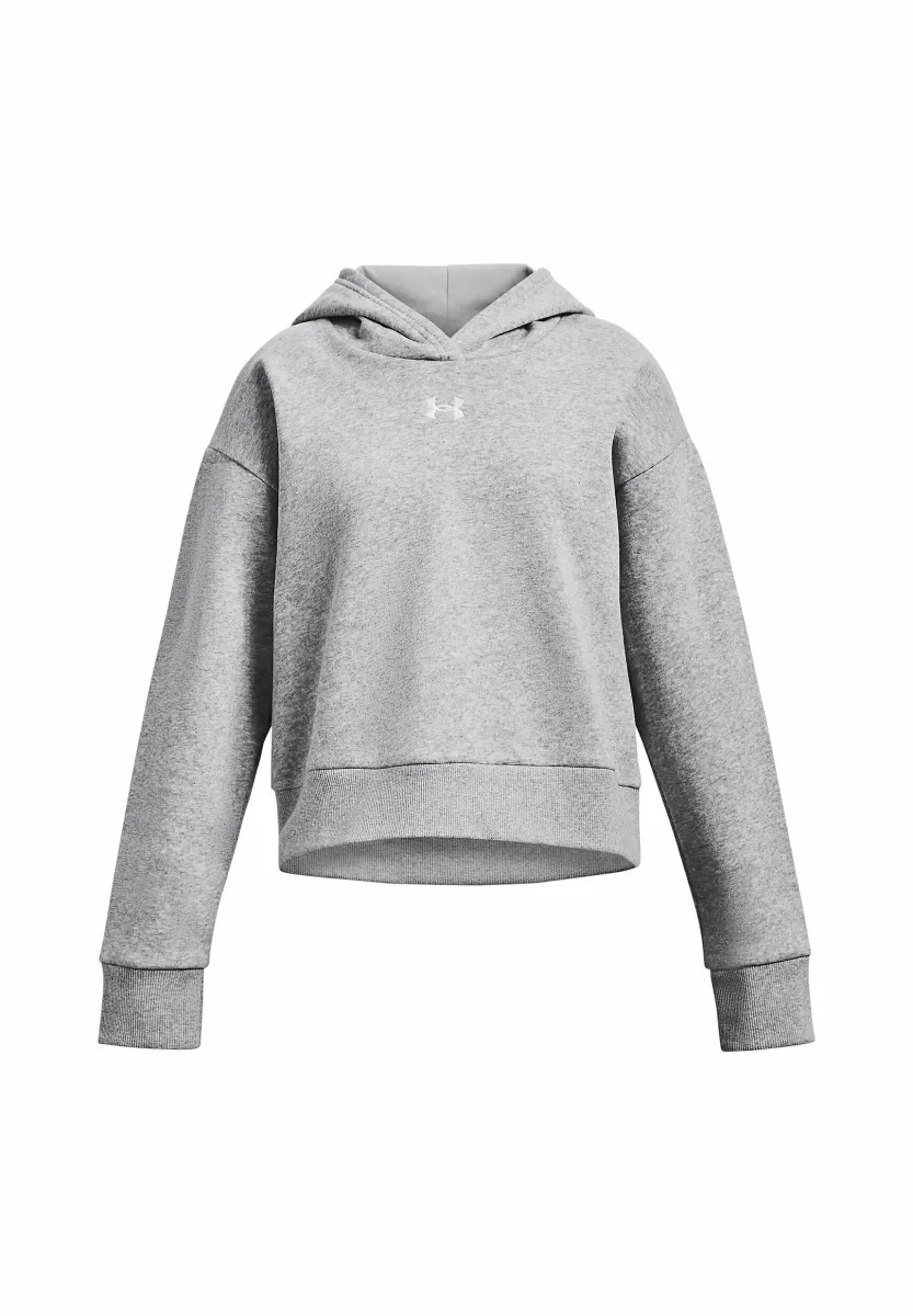 RIVAL  CROP - Kapuzenpullover - mod gray light heather