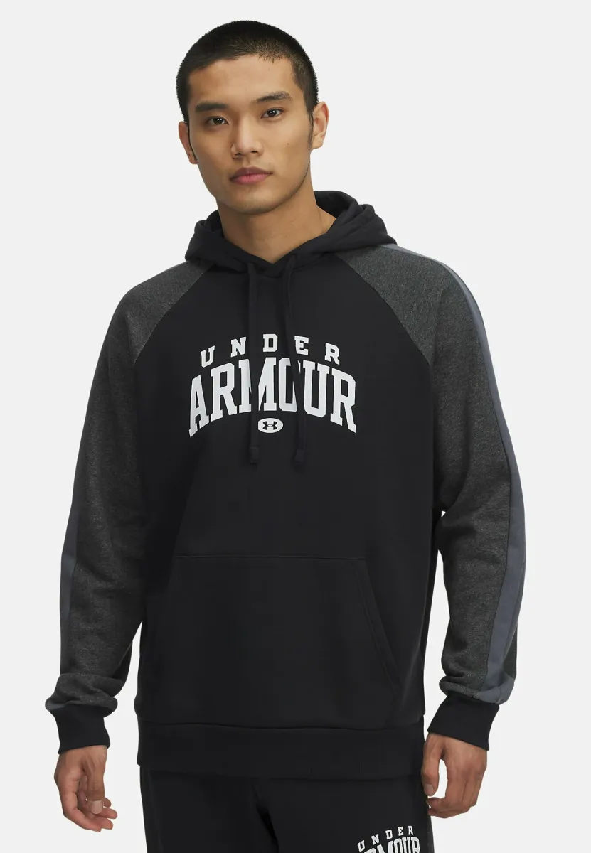 Rival Fleece Colorblock - Kapuzenpullover - black