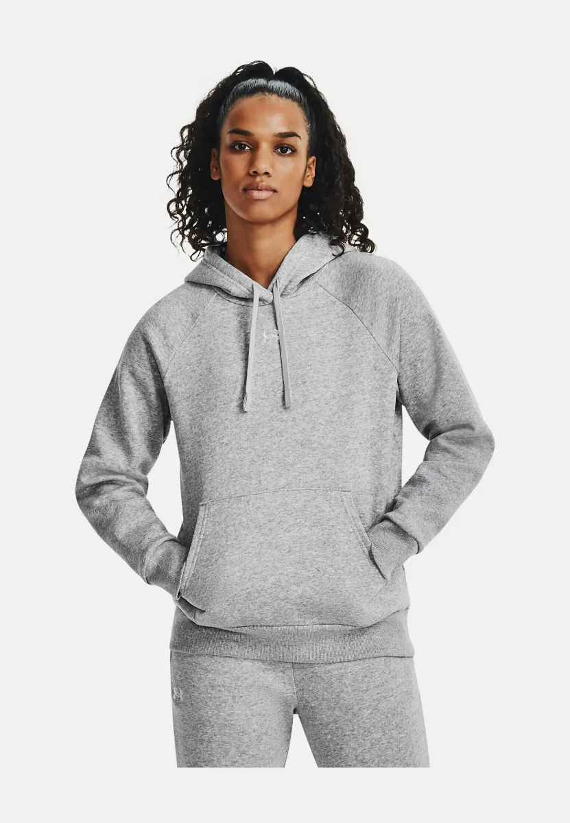 RIVAL FLEECE - Kapuzenpullover - mod gray light heather