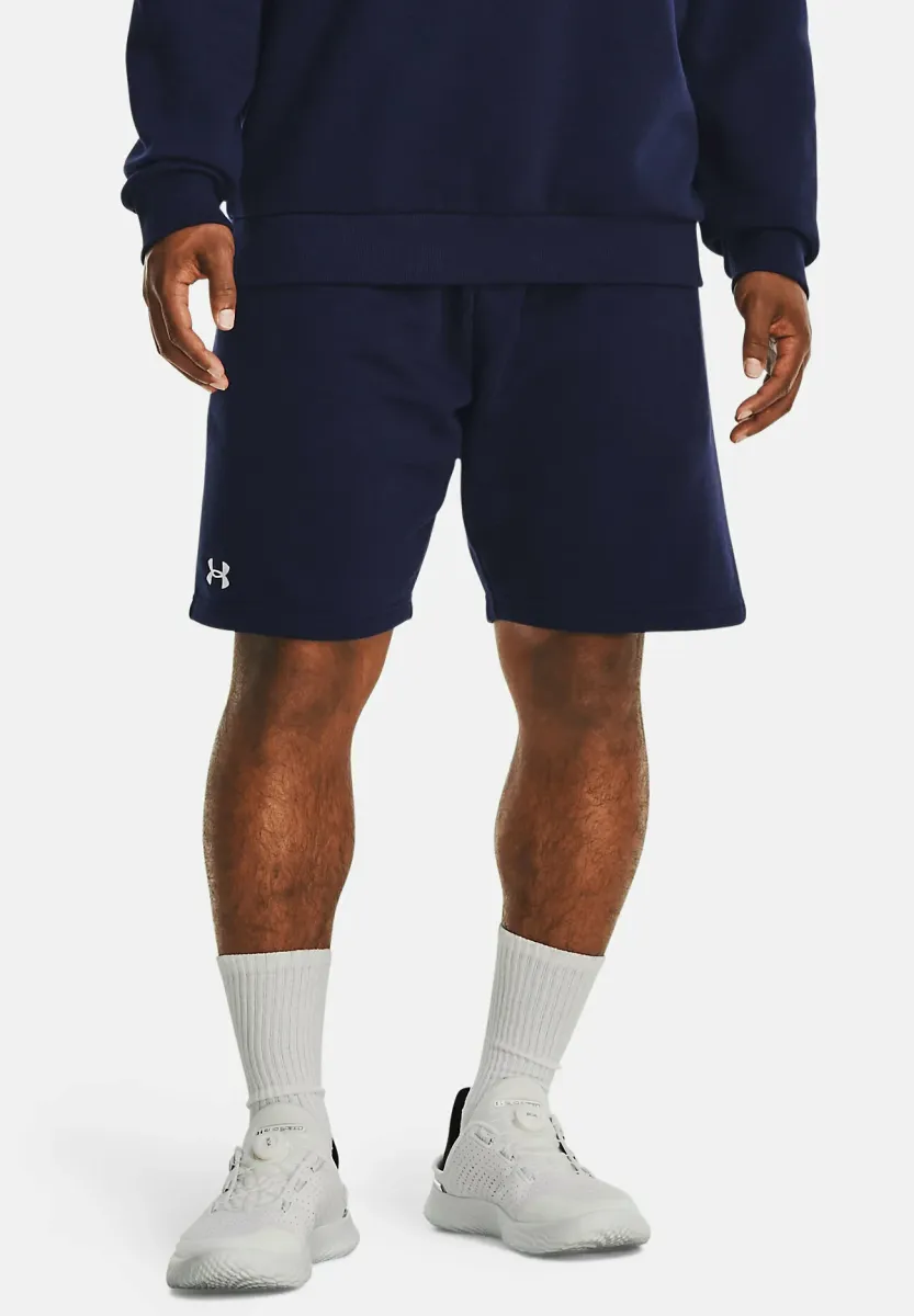 RIVAL FLEECE - Kurze Sporthose - midnight navy