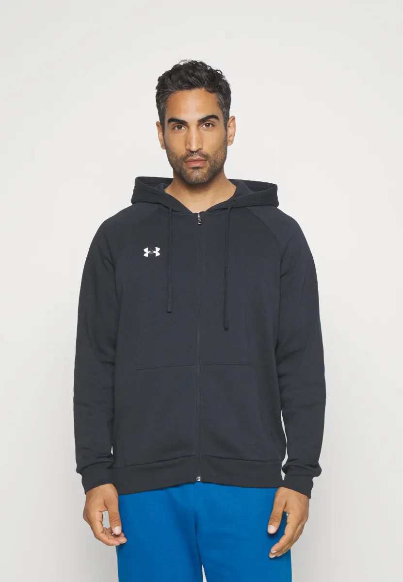 RIVAL FLEECE - Sweatjacke - black/white