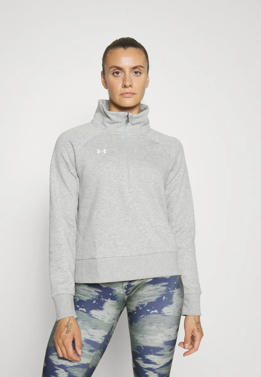 RIVAL FLEECE - Sweatshirt - mod gray light heathe/white