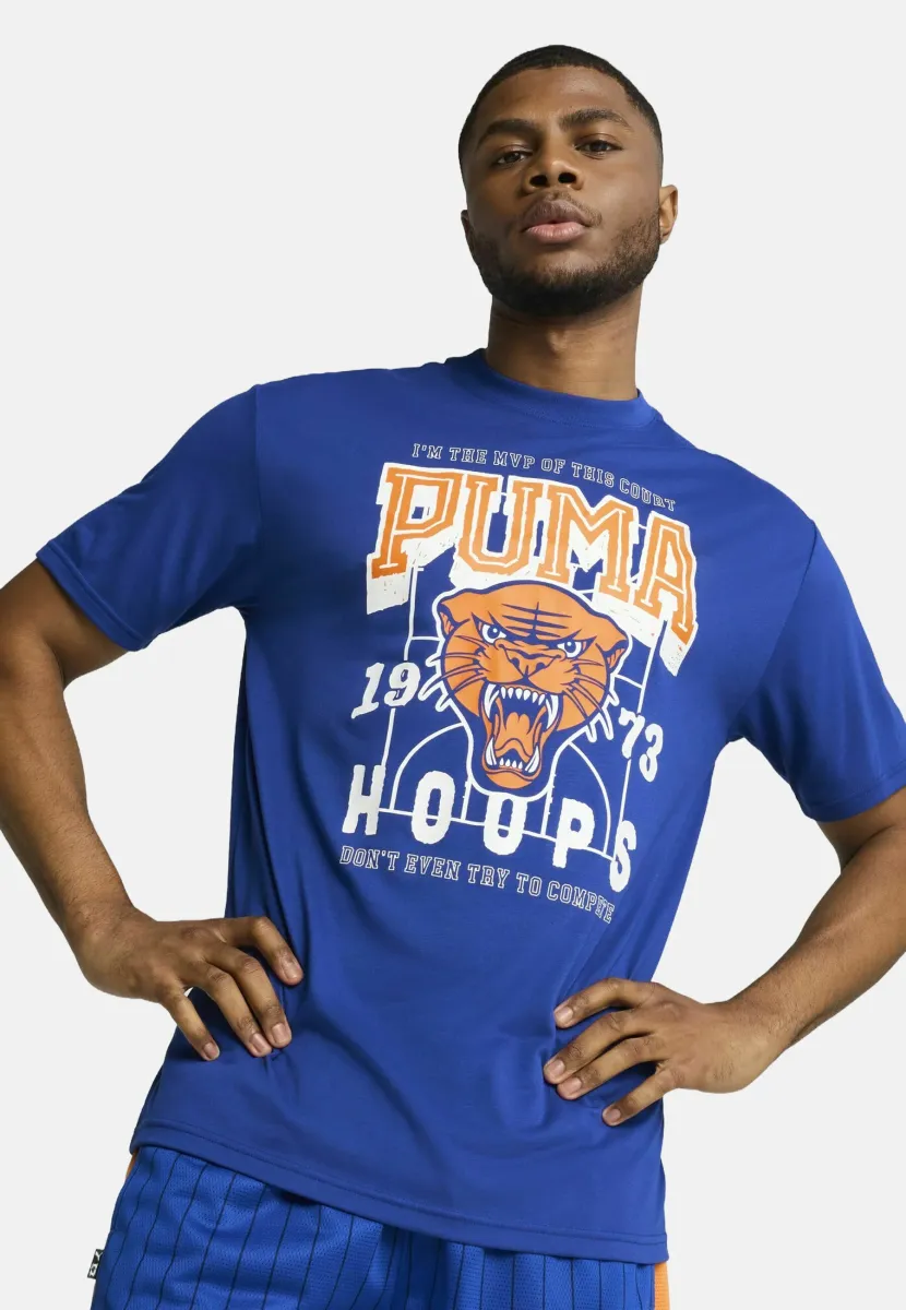 RIVAL RAGE BASKETBALL - T-Shirt print - vivid blue
