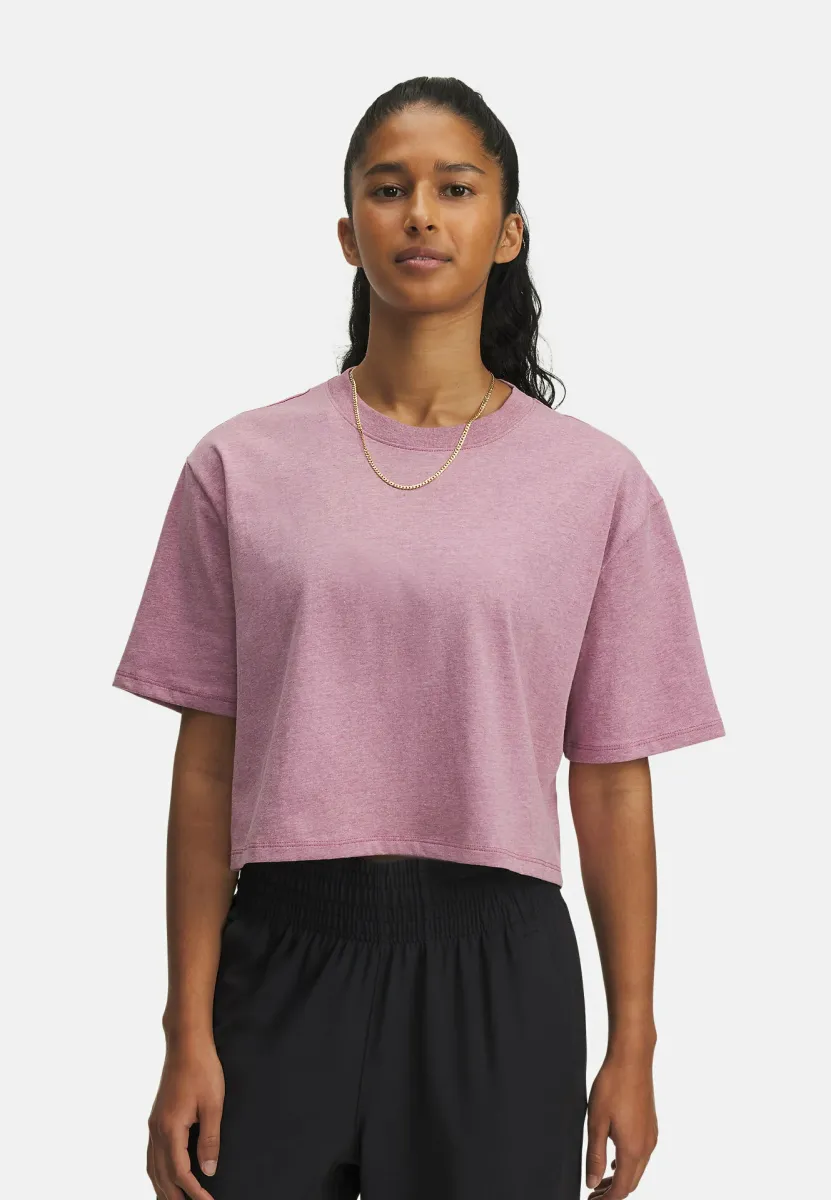 RIVAL - Sport T-Shirt - fuchsia dusk light heather