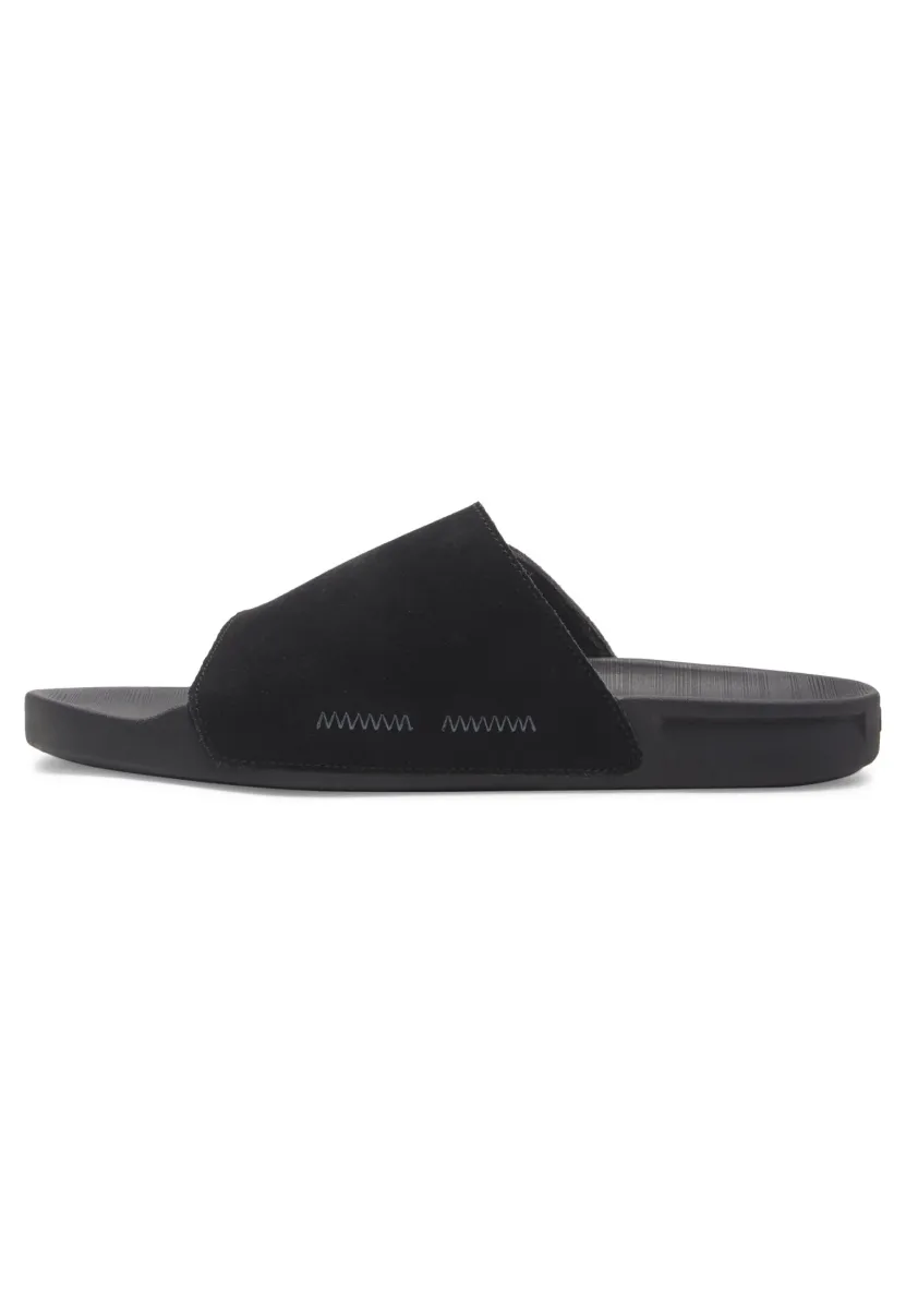 RIVI  BADE - Pantolette flach - anthracite