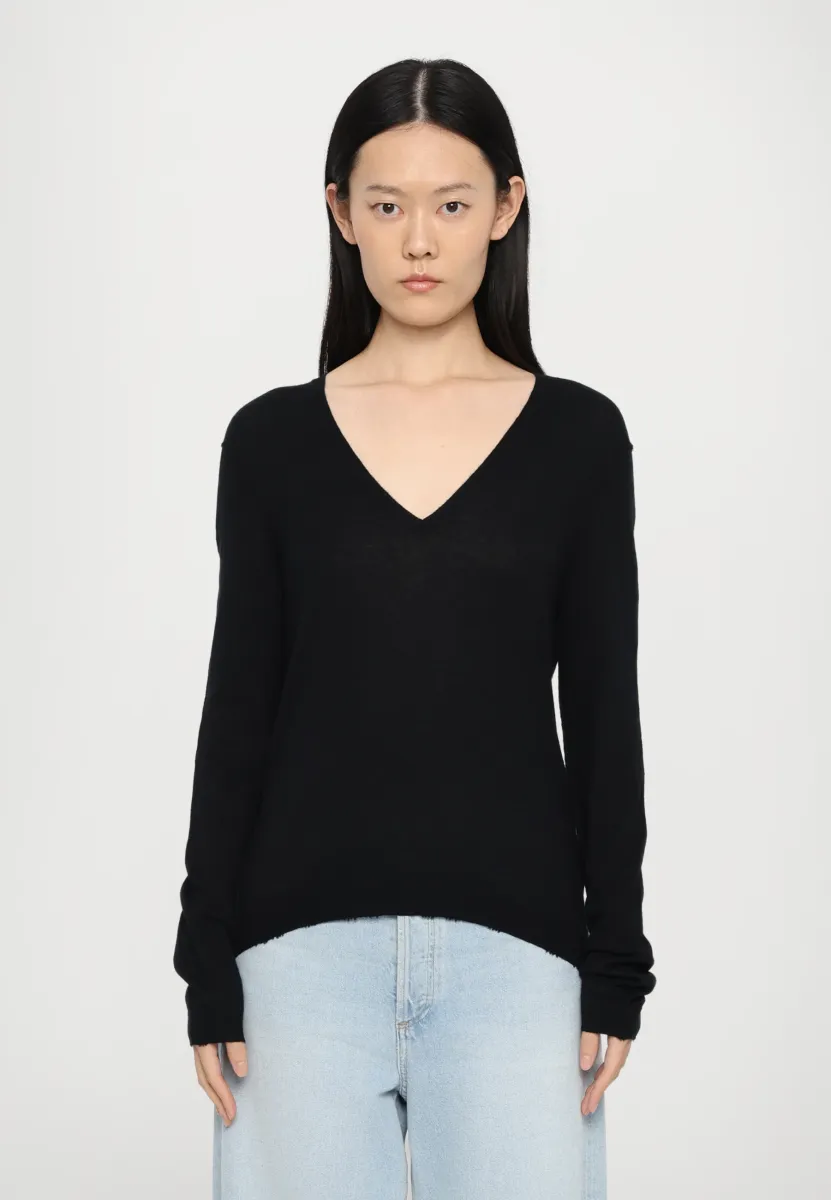 RIVY - Strickpullover - noir