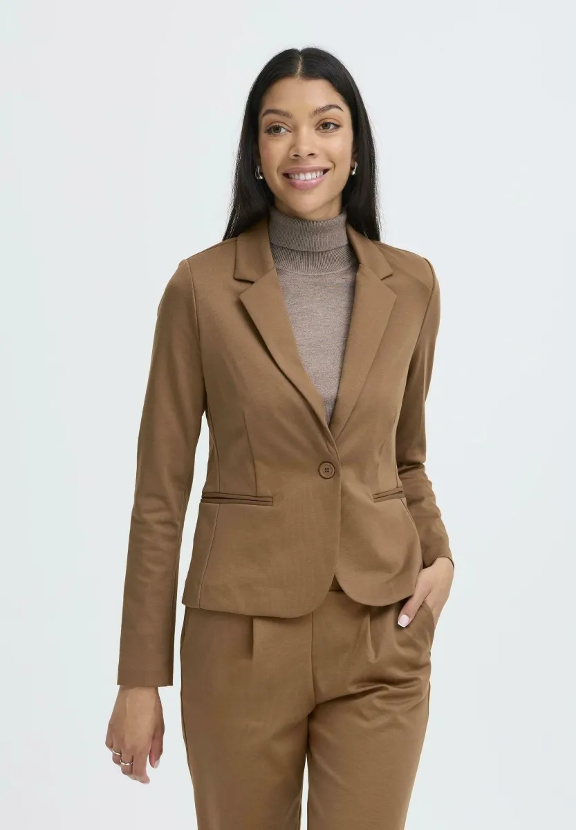 RIZETTA BLAZER - Blazer - toffee