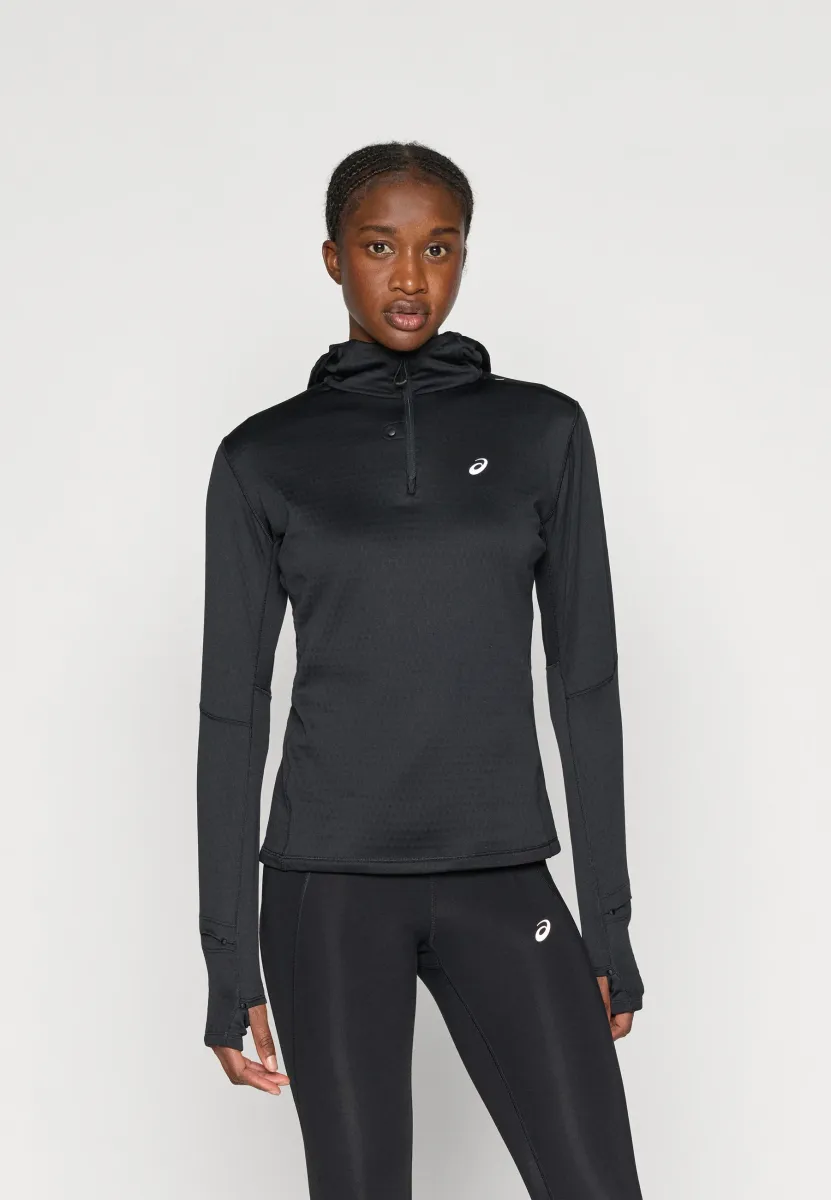 ROAD WINTER HOODIE - Langarmshirt - performance black