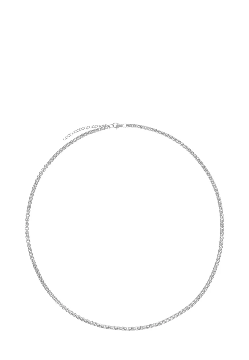 ROALD - Halskette - silberfarben poliert