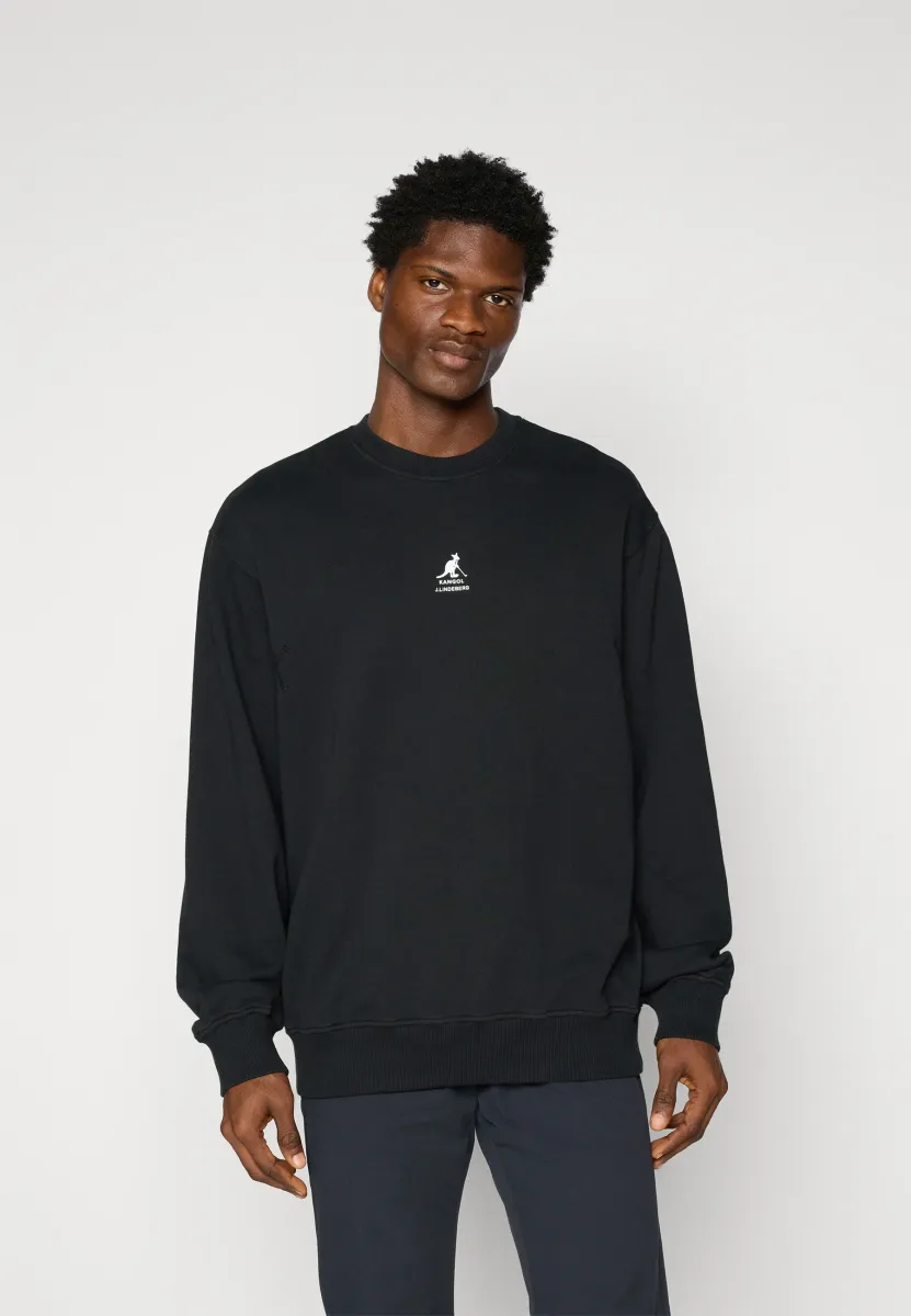 ROBERTO KANGOL CREWNECK - Sweatshirt - black