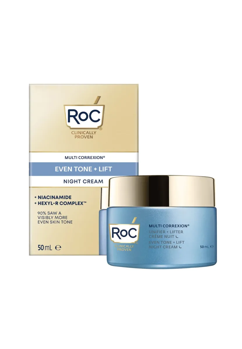ROC MULTI CORREXION EVEN TONE + LIFT NIGHT CREAM 50ML EU/CA (RENO) - Nachtpflege - multi coloured