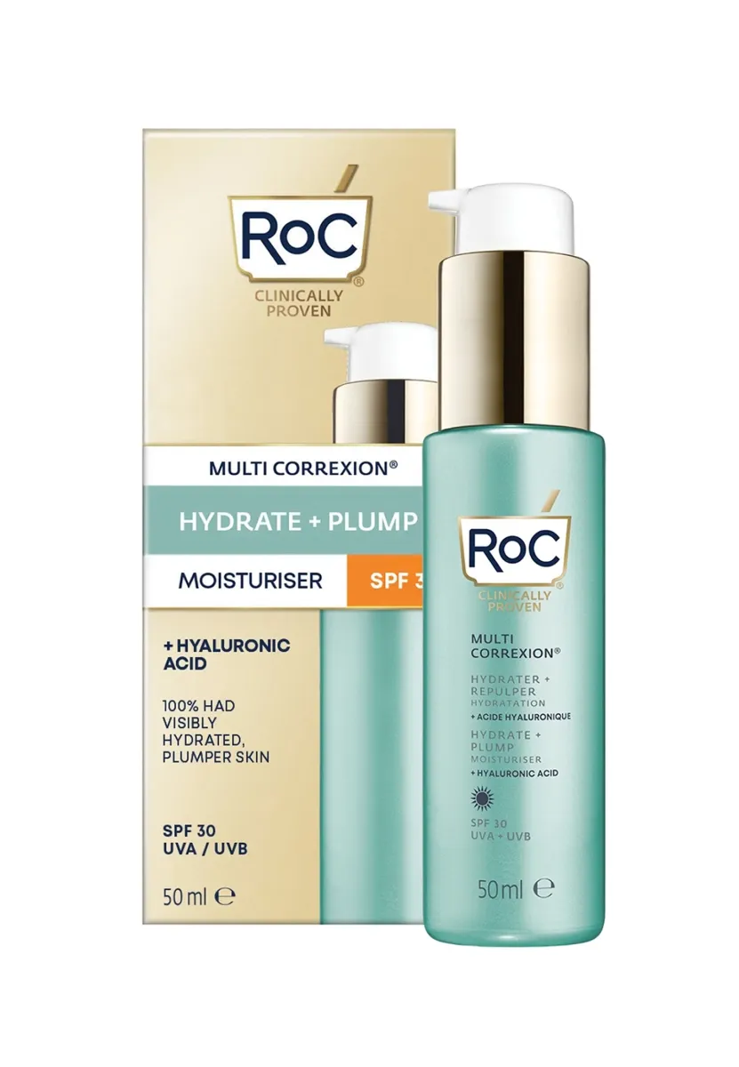 ROC MULTI CORREXION HYDRATE + PLUMP MOISTURISER 30SPF 50ML EU - Sonnenschutz - multi coloured