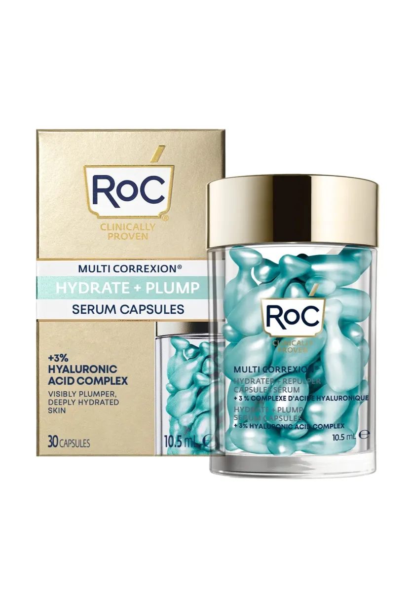 ROC MULTI CORREXION HYDRATE + PLUMP SERUM CAPSULES 30 CT EU - Serum - multi coloured