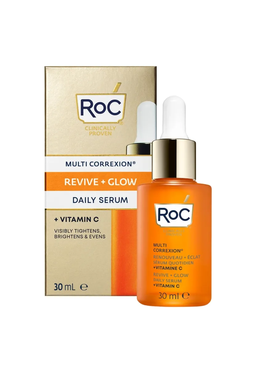 ROC MULTI CORREXION REVIVE + GLOW DAILY SERUM 30ML EU - Serum - orange