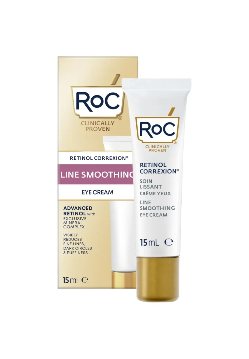 ROC RETINOL CORREXION LINE SMOOTHING EYE CREAM 15ML - Augenpflege - multi-coloured