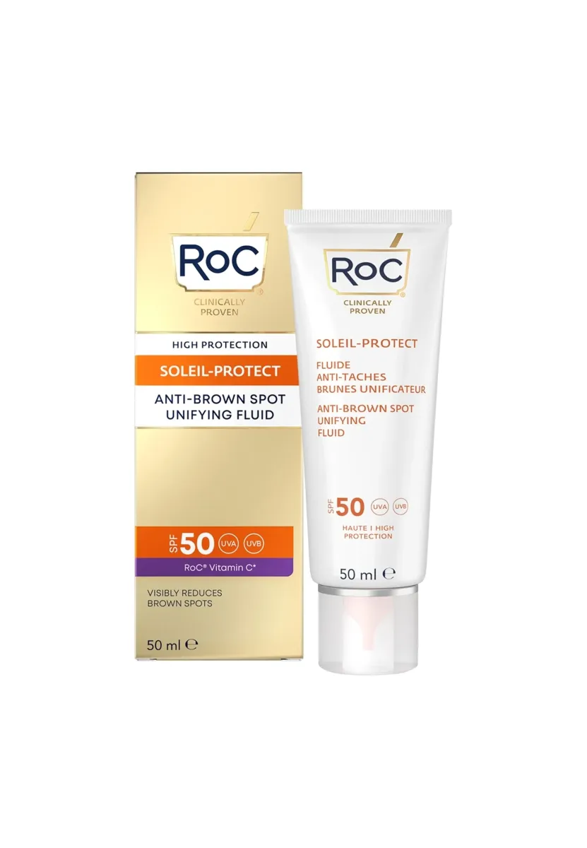 ROC SOLEIL-PROTECT ANTI-BROWN SPOT UNIFYING FLUID SPF50+ 50ML - Sonnenschutz - multi coloured
