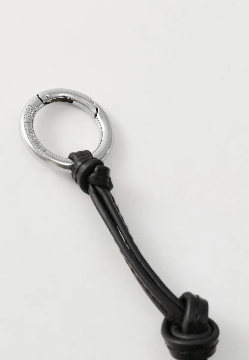 ROCK FEATHER KEYRING - Schlüsselanhänger - black