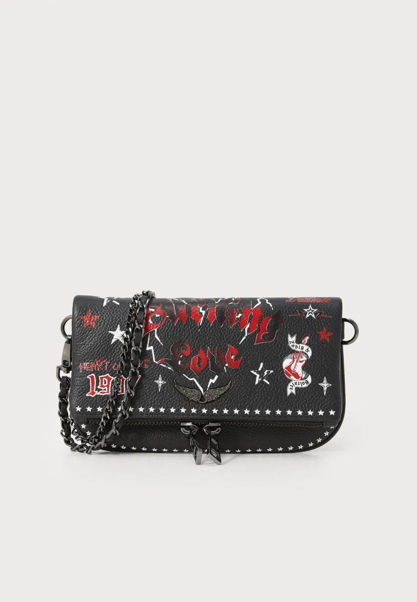 ROCK NANO PUNK - Umhängetasche - black