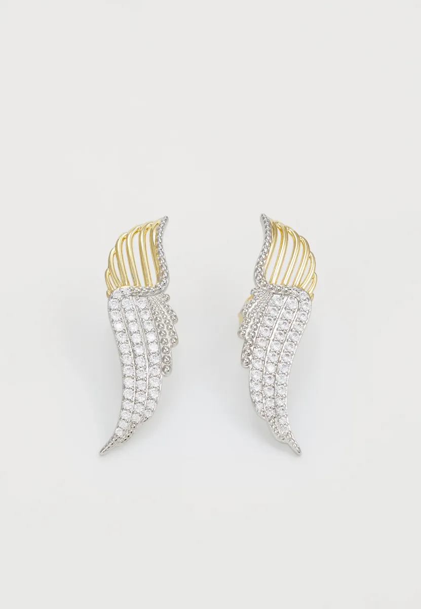 ROCK OVER EARRING - Ohrringe - gold-coloured