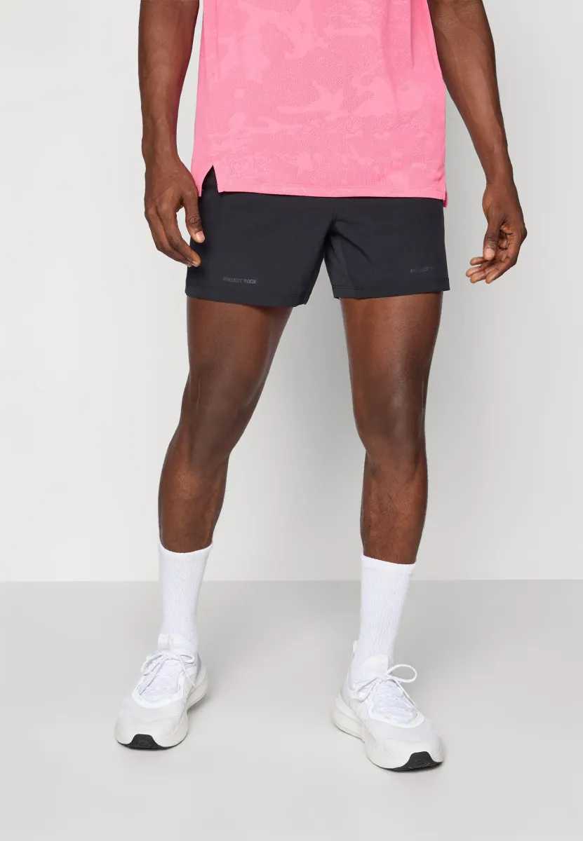 ROCK ULTIMATE SHORT - Kurze Sporthose - black/anthracite