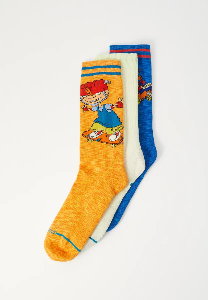 ROCKET POWER BOX SET 3PACK UNISEX - Socken - indigo