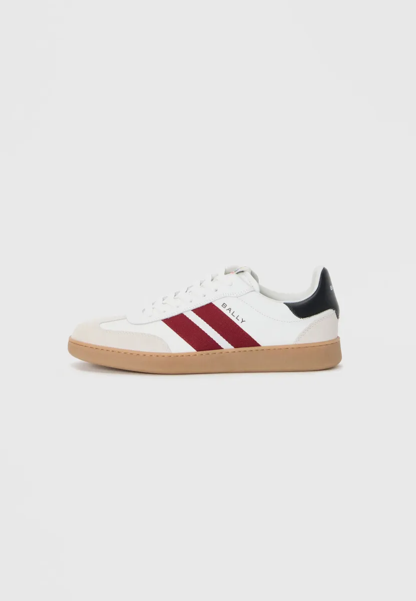 ROGET - Sneaker low - white/black/ballyred