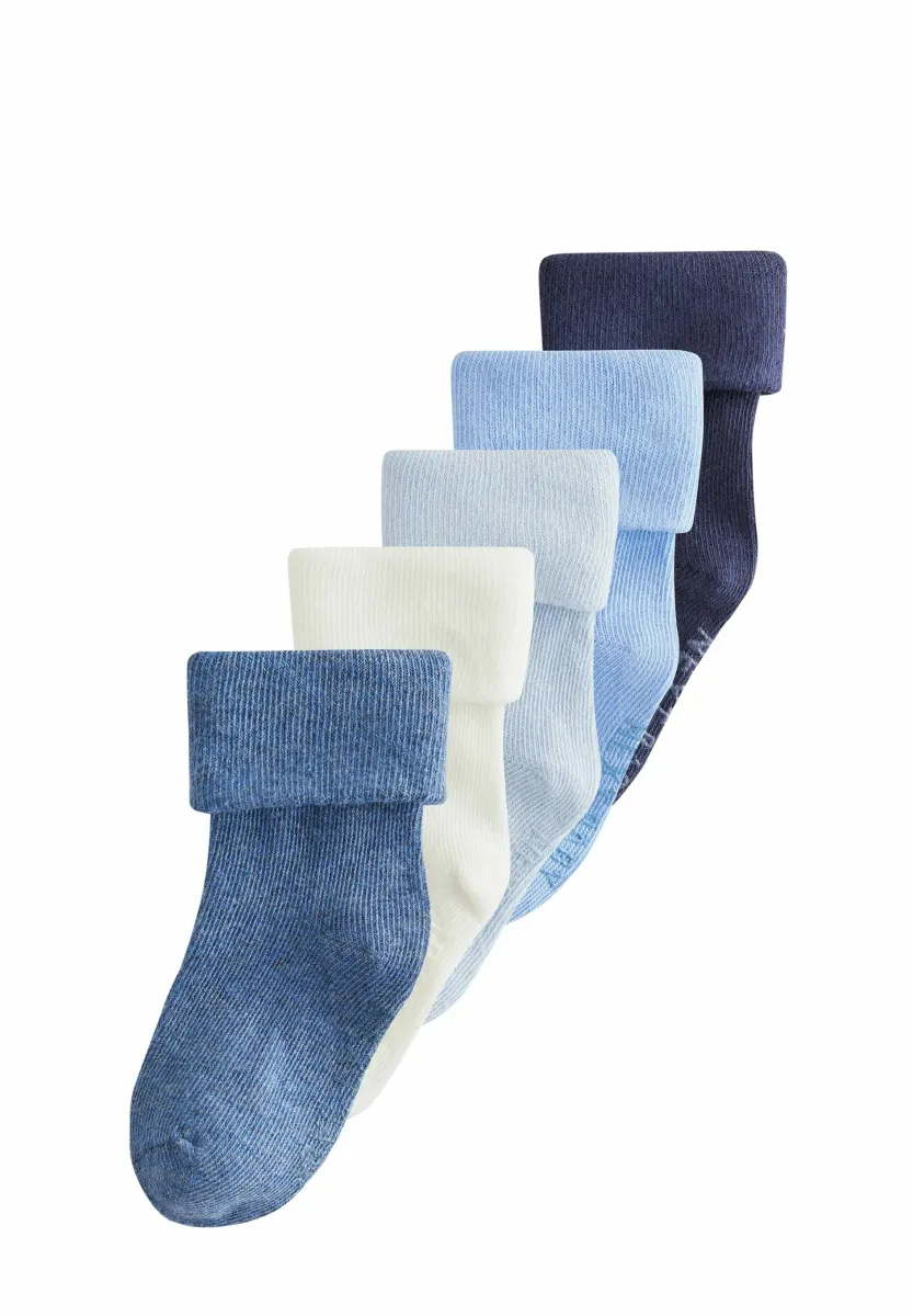 ROLL TOP 5 PACK - Socken - blue