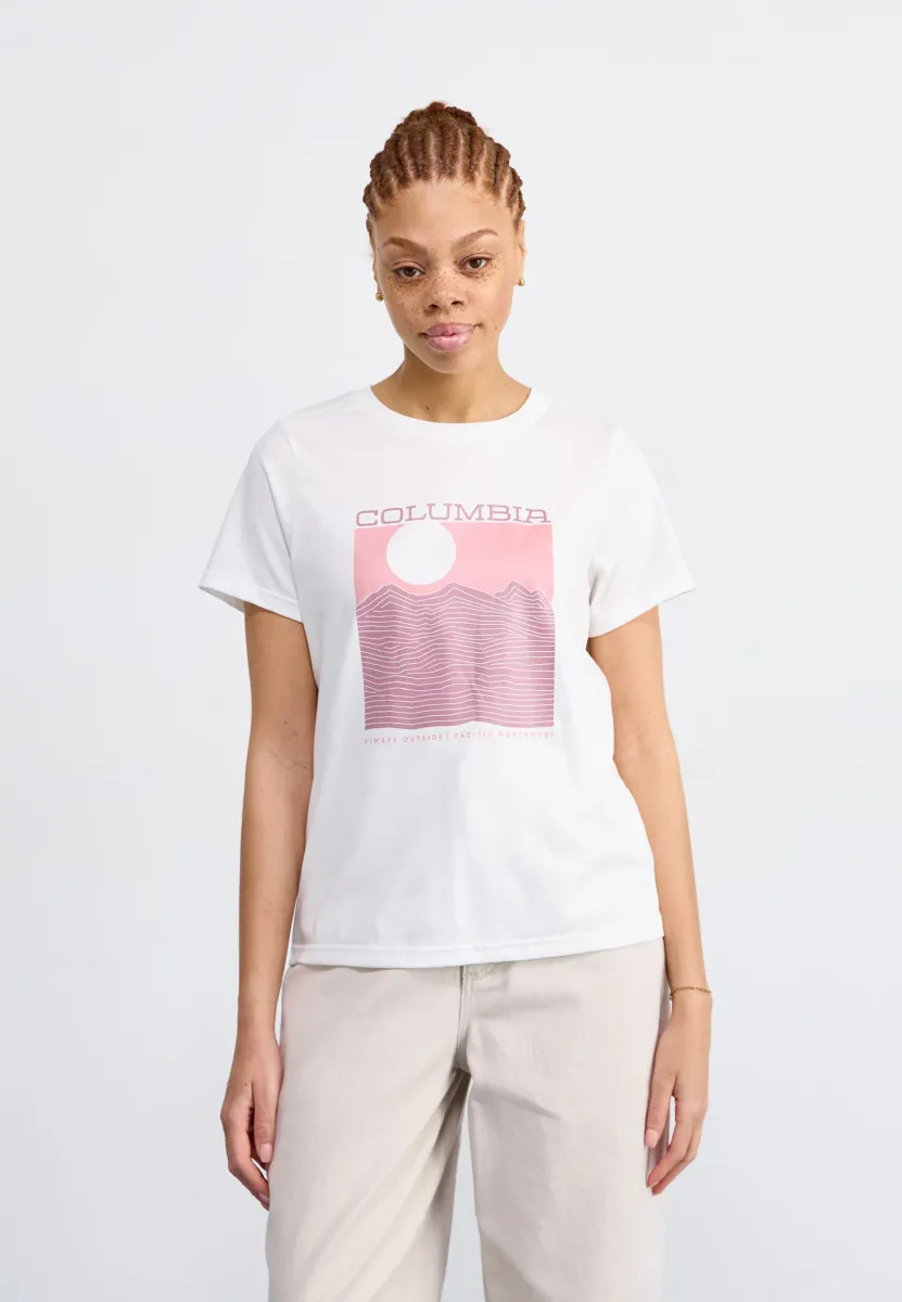 ROLLING BEND™ GRAPHIC  - T-Shirt print - white