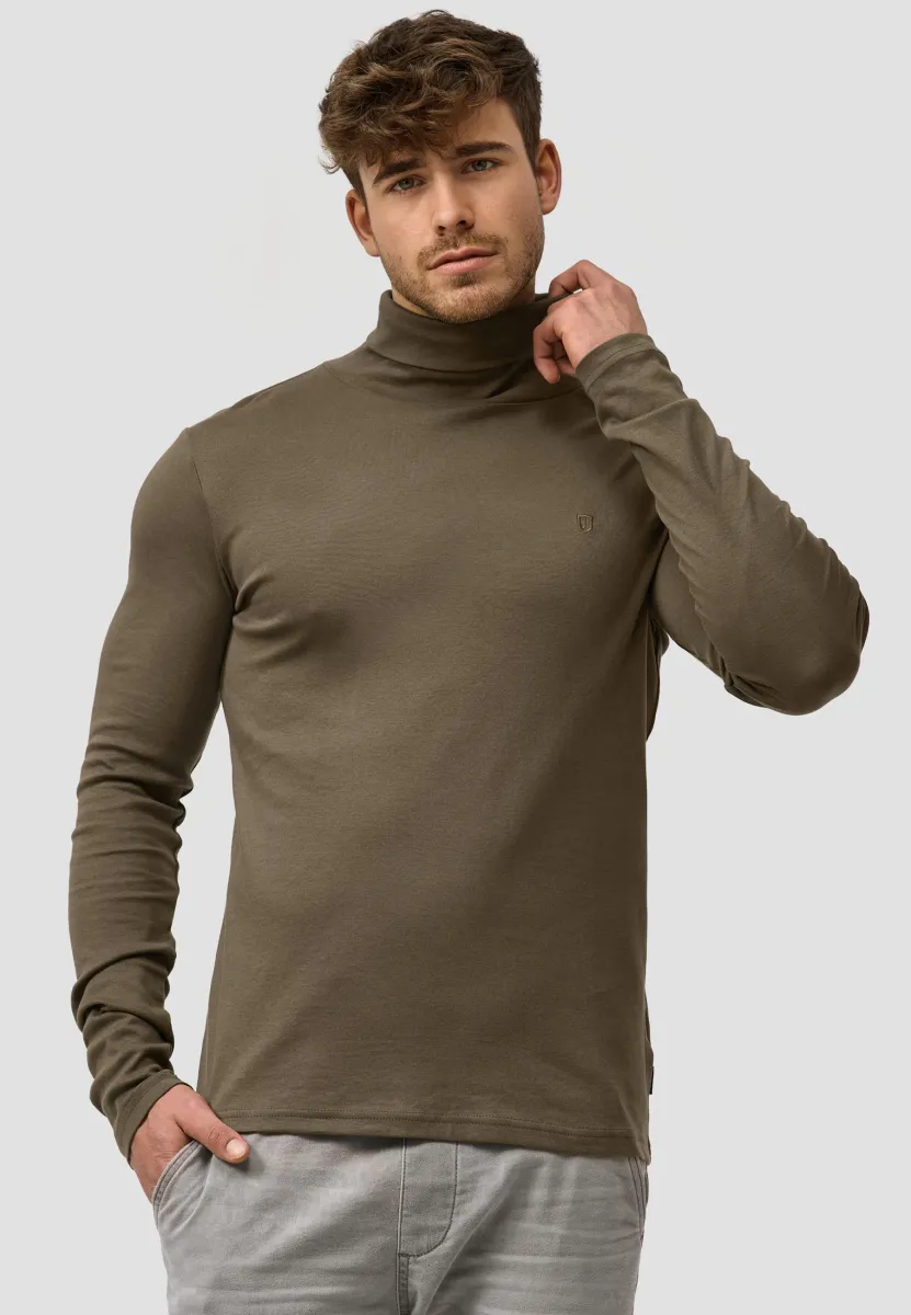 ROLLKRAGEN EAGON - Strickpullover - army