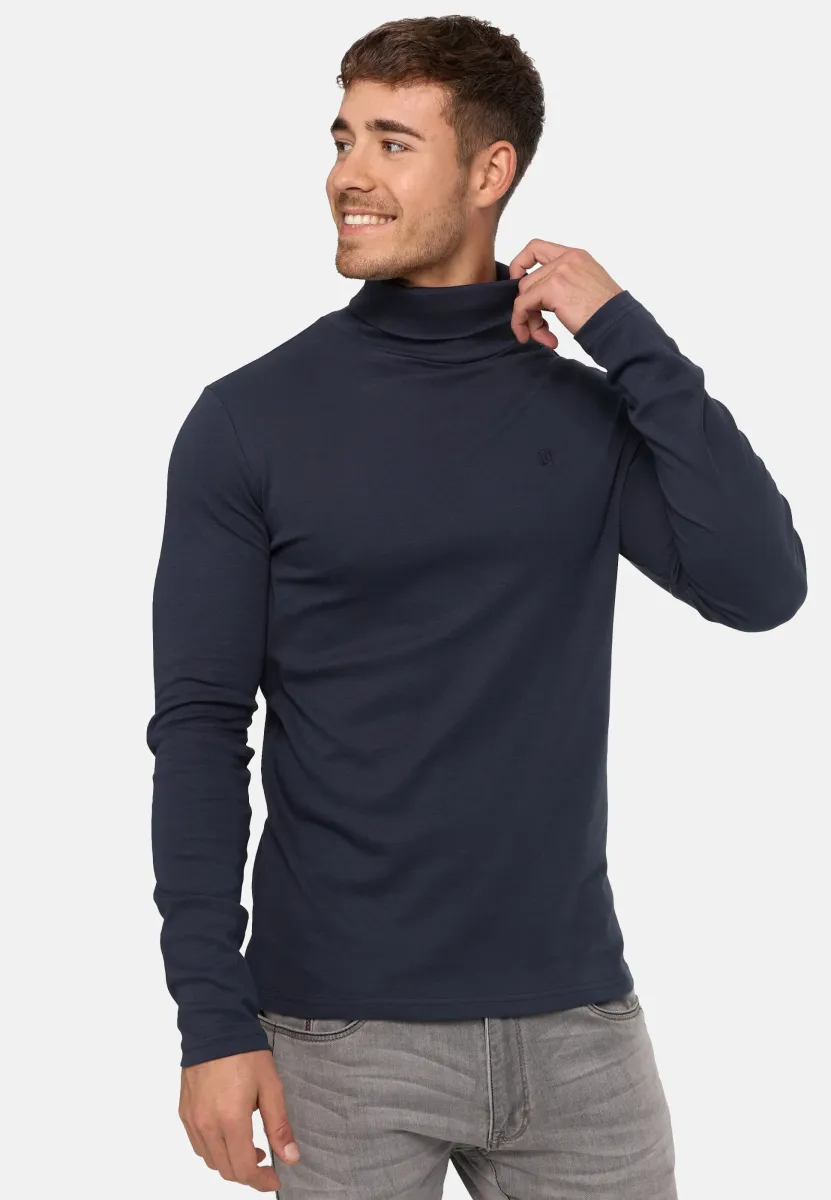 ROLLKRAGEN EAGON - Strickpullover - navy