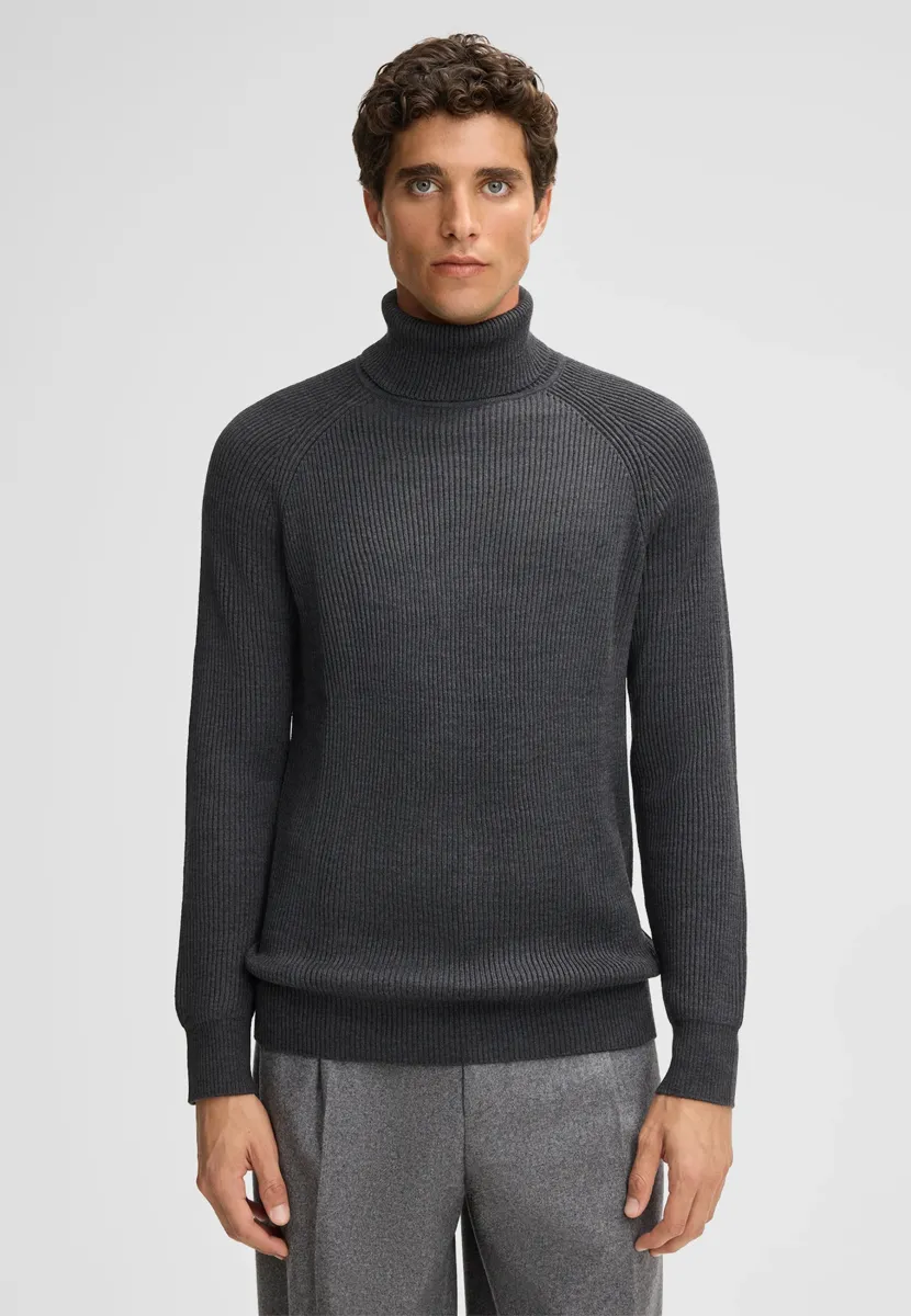 ROLLKRAGEN HAMILTON - Strickpullover - anthrazit