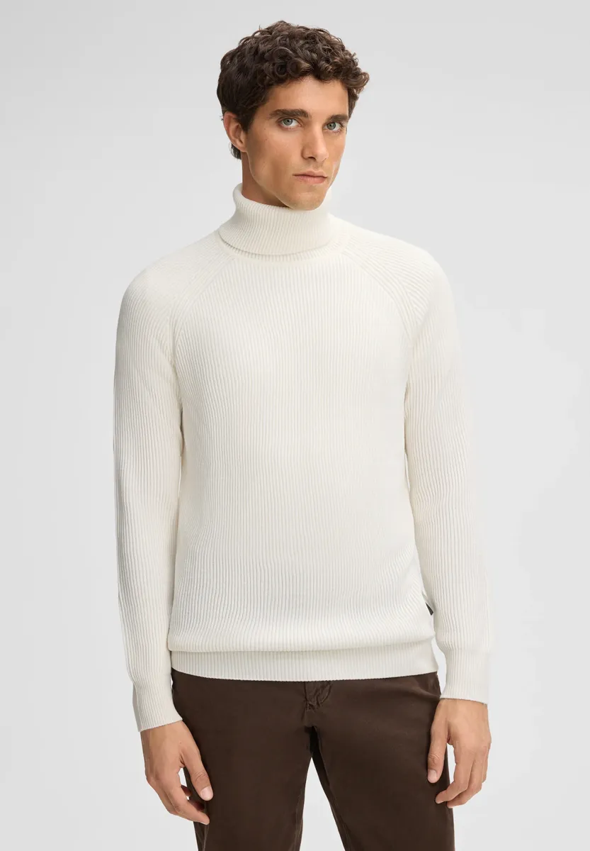 ROLLKRAGEN HAMILTON - Strickpullover - creme