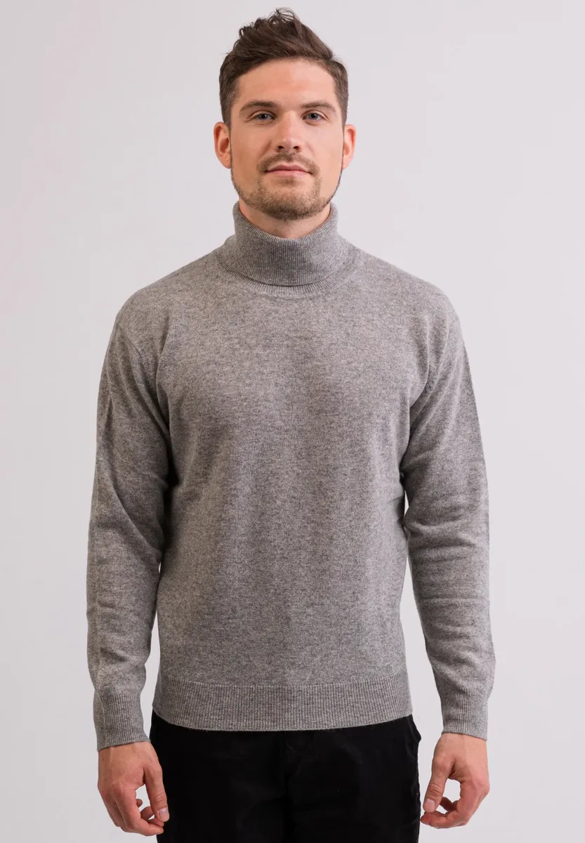 ROLLKRAGEN  - Strickpullover - grau