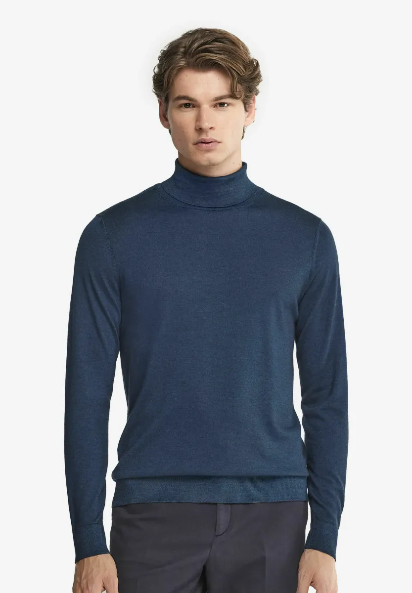 ROLLKRAGEN ULTRALIGHT - Strickpullover - Blue