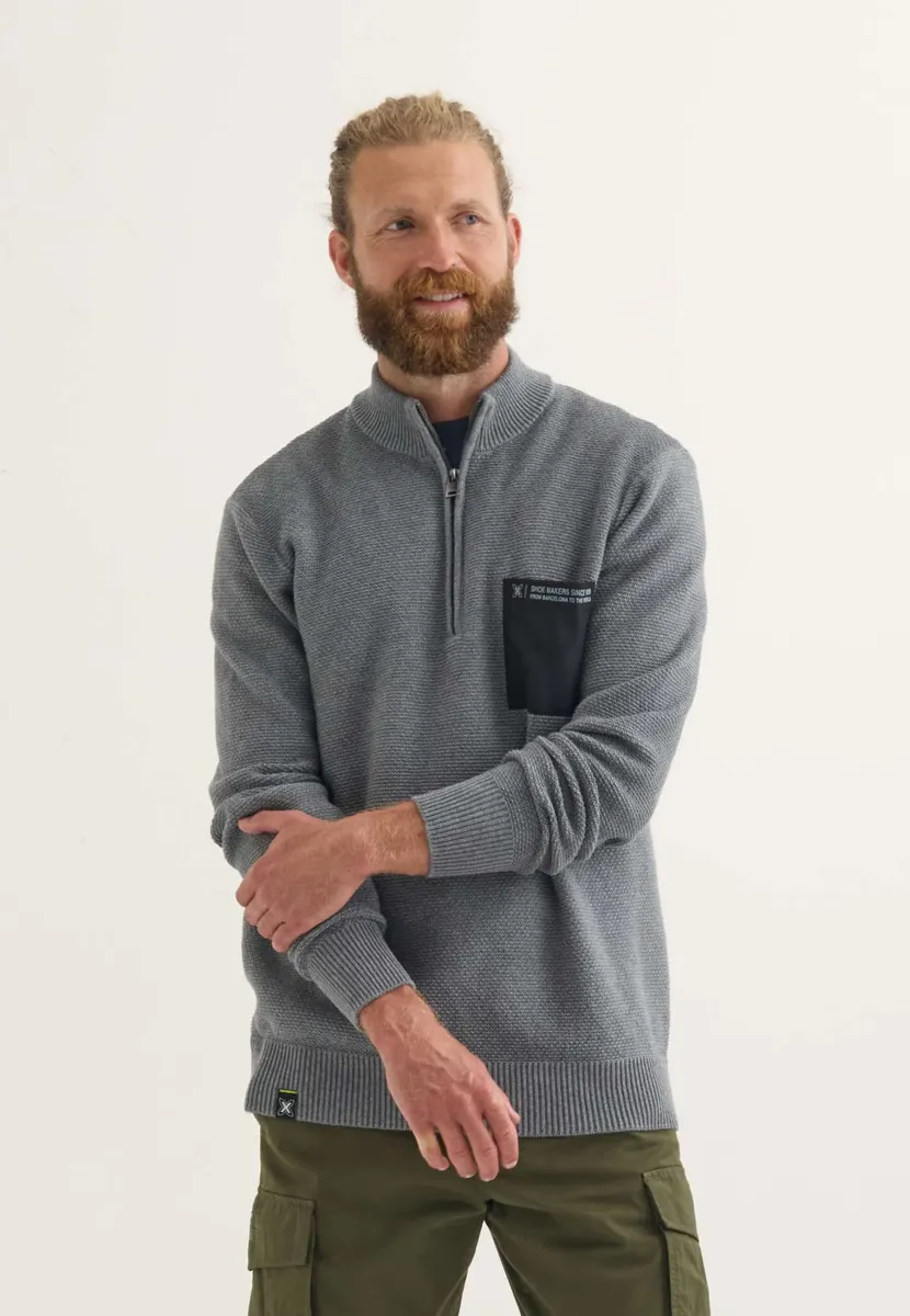 ROMA - Strickpullover - grey